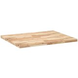 vidaXL Mizna plošča neobdelana 100x80x4 cm trden akacijev les | Shoptok.si