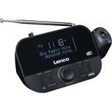 Lenco DAB+/FM radio budilka 2,6" LCD zaslon funkcija dremeža, Črna, (5000231727) Cene