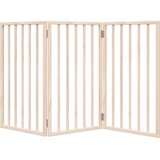  Vrata za pse Sklopiva 3 Panela 150 cm Drvo Topole | shoptok.hr