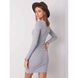 RUE PARIS Dress-RV-SK-6053.16X-gray | shoptok.hr