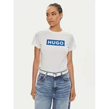 Hugo Majica Classic 50510772 Bela Regular Fit