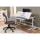 MID.YOU MLADINSKA PISALNA MIZA kovina, leseni material bela | Shoptok.si
