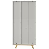 Bessagi Home Omara Za Oblačila Milan, Bela, Naravna Barva | Shoptok.si