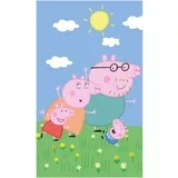 Brisača za otroka 30x50 Peppa Pig družina, (22025232)