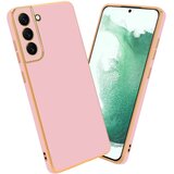 Cadorabo Ohišje, združljiv s Samsungom v sijajnem roza - zlati - zaščitni pokrov iz fleksibilnega silikona TPU in z zaščito pred kamero, (20596079) | Shoptok.si
