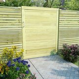  Vrtna vrata od impregnirane borovine 125 x 100 cm | shoptok.hr