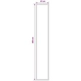  Trkački tepih FLORNES Tkani Siva Zigzag 67 x 450 cm PP 7 mm - Sivi cik-cak 67 x 450 cm | shoptok.hr