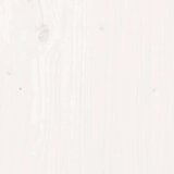  Komoda bijela 100 x 40 x 75 cm od masivne borovine | shoptok.hr