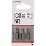 Bosch bit odvrtača ekstra-tvrdi HEX 3, 25 mm - 2607001722 | ePonuda.com