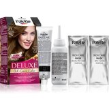 Schwarzkopf Palette Deluxe permanentna barva za lase odtenek 5-5 555 Golden Gloss Caramel Cene