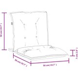  Jastuci za stolice 4 kom prošarano boja vina 100x50x7cm tkanina | shoptok.hr