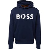 Boss Sweater majica mornarsko plava / bijela | shoptok.hr