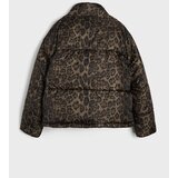 Sinsay Prošivena puffer jakna s leopard uzorkom | shoptok.hr