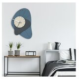 WALLXPERT dekorativni metalni zidni sat cudi 2 multicolor | ePonuda.com