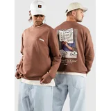 Cane Chop Crew Pulover burnt red