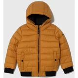 PepeJeans Otroška jakna Outerw Heavy oranžna barva