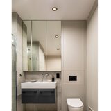 Eglo 902274 - set od 3 LED ugradnih kupatilskih svetala SALABATE LED/4,9W/230V prečnik 8,8 cm IP65 crna | Eponuda.com