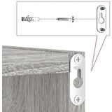 vidaXL Stenske police kockaste 2 kosa sonoma sive 30x15x30 cm | Shoptok.si