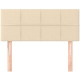 Posteljno vzglavje krem 100x5x78/88 cm blago, (20723340) | Shoptok.si
