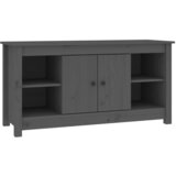 Maison Chic TV omarica - TV stojalo - Televizijska omarica siva 103x36,5x52 cm trdna borovina, (21700666) Cene