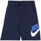 Nike Sportswear Hlače nočno modra / temno modra / bela