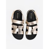 GOODIN Classic platform sandals gold | Shoptok.si