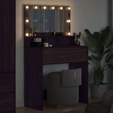  Stolovi za presvlačenje u spavaćoj sobi s ladicama Smeđi hrast | shoptok.hr