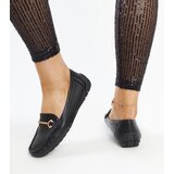 Gemre Black moccasins with a decorative buckle Adila | Shoptok.si