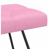  Klupa s gumbastim tkanjem Ružičasta 110 x 40 x 46 cm Tkanina | Eponuda.com