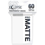 Ultra PRO Matte Eclipse Small Desk Protector Sleeves 60 - Arctic White | Eponuda.com