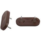 STABILIT zaštitna plastična podloga (d x š: 45 x 20 mm, smeđa, 4 kom.) | shoptok.hr