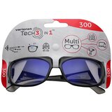 3 zaštitne naočale s dioptrijom 300 (Crno-sive boje) Cijene