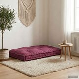  Jastučić za paletni kauč Bordo 120 x 80 x 12 cm Tkanina | shoptok.hr