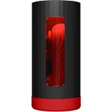 Lelo F1s V3 XL - interaktivni masturbator (crno-crveni)