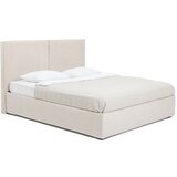 Bonami Selection Bež oblazinjena zakonska postelja s prostorom za shranjevanje z letvenim dnom 160x200 cm Thessa Bold – | Shoptok.si
