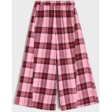 Sinsay Wide leg hlače u kocku | shoptok.hr