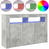  Kreveta Betonski sivi 116 x 30 x 75 cm Konstruirano drvo | Eponuda.ba