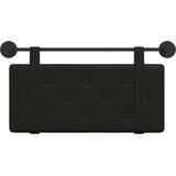  Držeće uzglavlje Zidne Crna 100 x 55 x 5 cm Lažna koža - Crna 90 cm bez LED | shoptok.hr