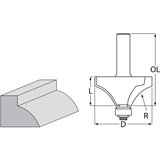Makita okrugla glodalica sa ležajem D-48424 | ePonuda.com