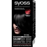 Syoss Permanent Coloration trajna barva za lase 50 ml odtenek 1-1 Black | Shoptok.si