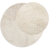  Tepih OVIEDO kratkih vlakana bež Ø 120 cm | shoptok.hr