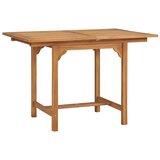  Produživi vrtni stol (110 - 160) x 80 x 75 cm masivna tikovina | Eponuda.com
