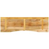 vidaXL Mizna plošča ukrivljena 160x50x2,5 cm trden mangov les | Shoptok.si