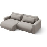 Cosmopolitan Design Svijetlo siva baršunasti sklopiva/s prostorom za odlaganje kutna garnitura Belfast – | shoptok.hr