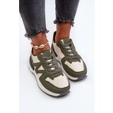 Boto Women's Sneakers Made of Faux Leather Green Caimans | Shoptok.si