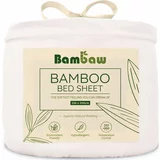 Bambaw rjuha iz bambusa 160 x 200 cm - white