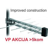Gembird GMB-20E **antena loga uhf sa rf-konektorom, 20elemenata, duz.39cm, dobit 6dB aluminium(339) cene
