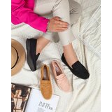 Resti Women's eco-suede moccasins in pink Daffer- Footwear | ePonuda.com
