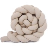 Puffi Enojna obroba za otroško posteljo svetlo BEŽ 60 cm | Shoptok.si