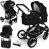  Kombinirana kolica 3u1 Kiduku KDWG-003 - crna/crna | shoptok.hr